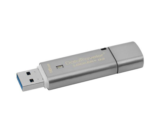 16 GB DataTraveler Locker+ 64-1782-07 【AXEL】 アズワン