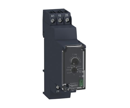 遅延リレー オンディレー シングル動作 24 → 240 V ac/dc DINレール