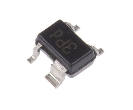 NPN トランジスタ 表面実装 13 V 25 mA 4-Pin SOT-343 1セット（3000個入）
