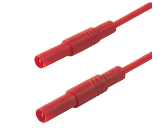 テストリード線　1000V　ac/dc　赤　1m