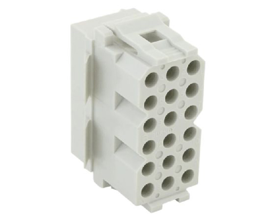 コネクタハウジング メス 18極 6列 SMSシリーズ 1袋（5個入）