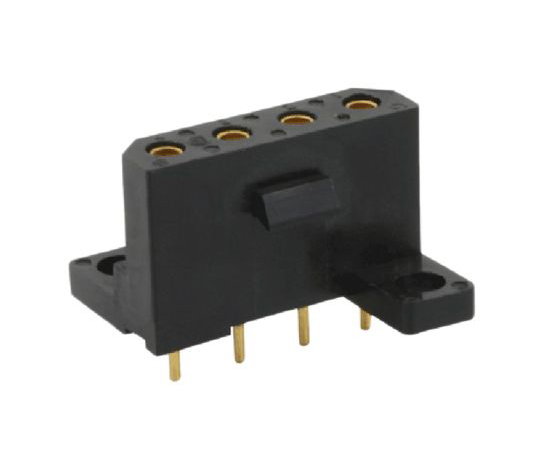 基板接続用ソケット SMS シリーズ 5.08mm 4 極 1 列 ストレート PCBマウント 1袋（5個入）