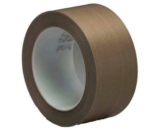 茶テープです 64-1848-13 PTFEテープ 幅 : 50mm 長さ : 33m 茶 5453 50mmx33m 【AXEL
