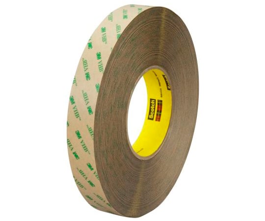 両面プラスチックテープ　幅：19mm　長さ：55m
