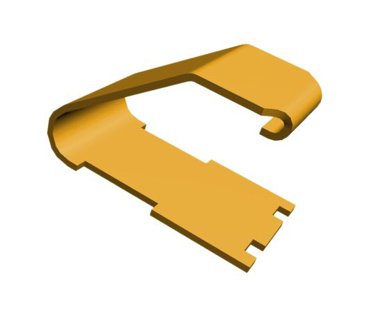 グランドコンタクト 銅合金 クリップオン使用 2.7 x 1.5 x 1.7mm 1セット（5000個入）