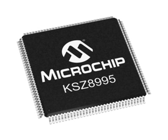 Integrated 5 port QoS Ethernet switch. 1セット（66個入）