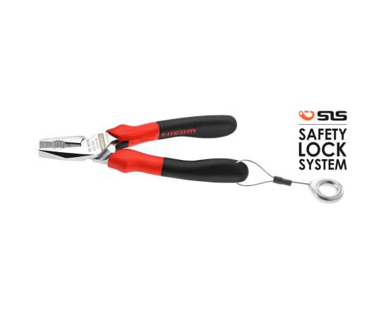 コンビネーションプライヤ 全長185 mm クロームバナジウムモリブデン鋼