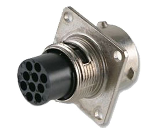 丸型コネクタ　UT0Wシリーズ　接触コンタクト：オス　6極　メス