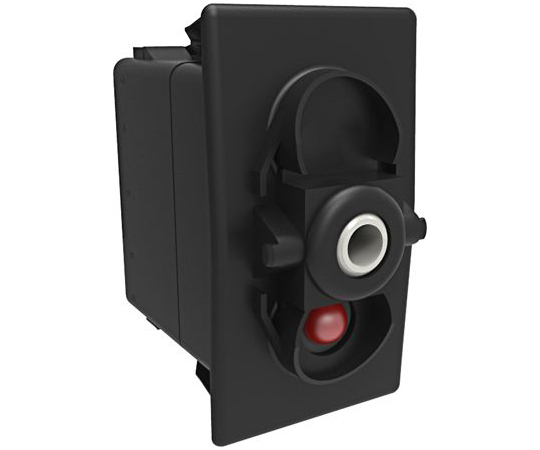 ロッカースイッチ 黒