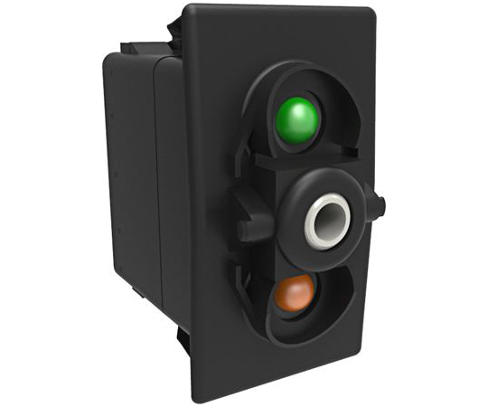 ロッカースイッチ 黒