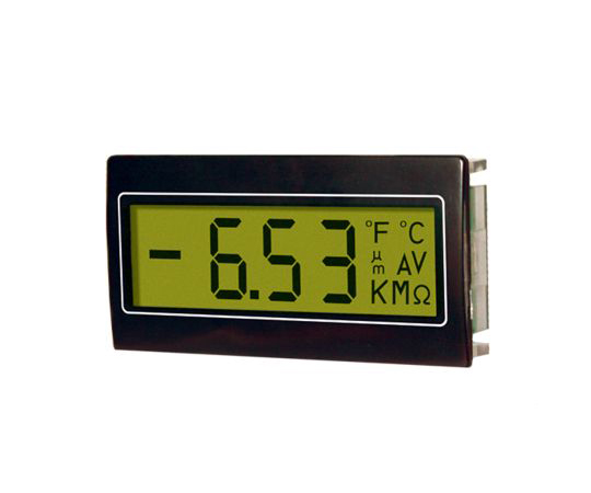 デジタルパネルメータ LCD 33 x 68 mm