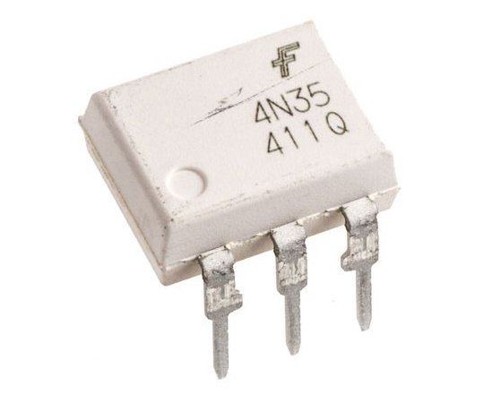 フォトカプラ トライアック出力 1 6-Pin 基板実装、スルーホール 1袋（10個入）