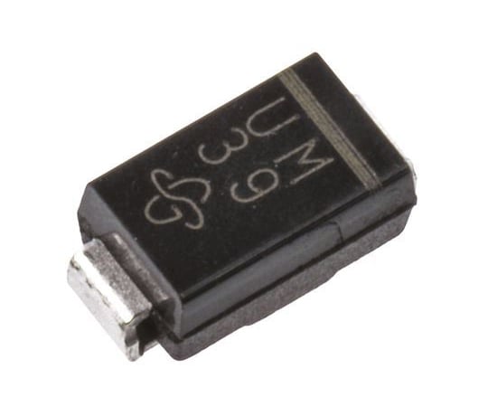 整流ダイオード 1A 1000V 表面実装 2-Pin DO-214AC （SMA） シリコンジャンクション 1.7V 1セット（1800個入）