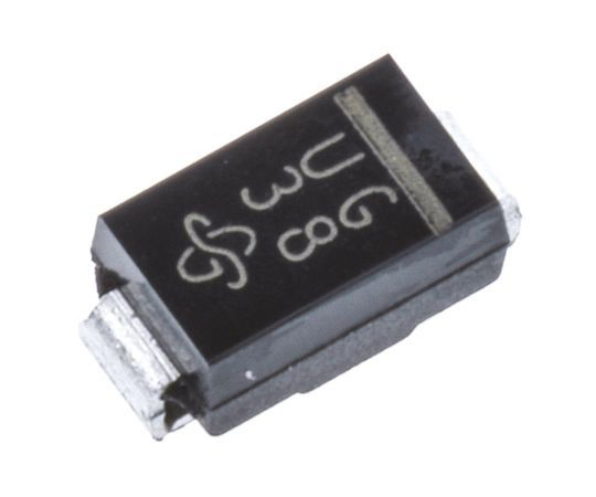 ファストリカバリー 整流ダイオード 1A 400V 表面実装 2-Pin DO-214AC （SMA） 1セット（7500個入）