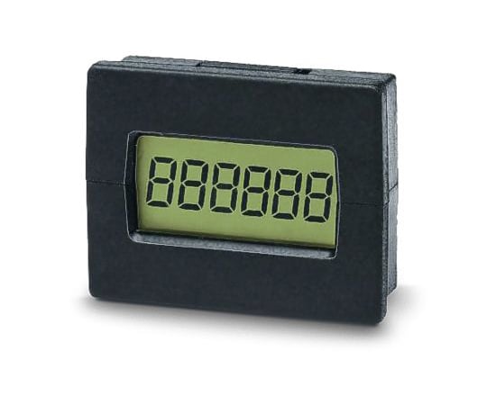 カウンタ LCD 10kHz 6 パネル取り付け、基板実装