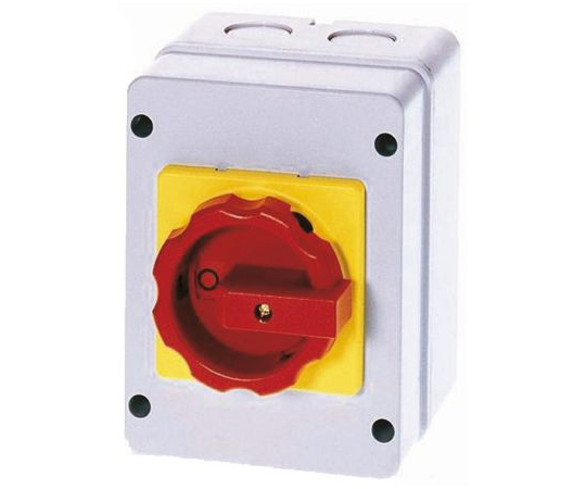 セーフティ　ディスコネクトスイッチ　3極　MAX:　125　A　45　kW