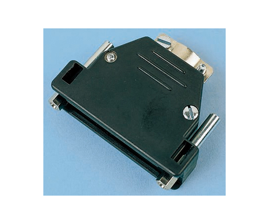 D-subコネクタ用バックシェル　MHED　シリーズ　ストレート　25　極　ABS　黒