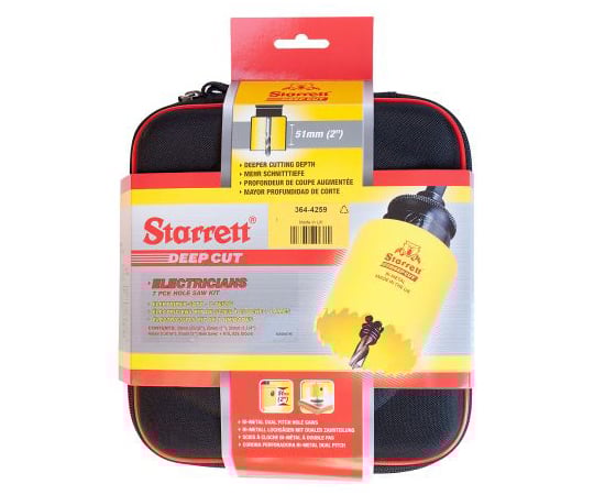 ホールソーセット　HSS　16　→　51　mm　7個