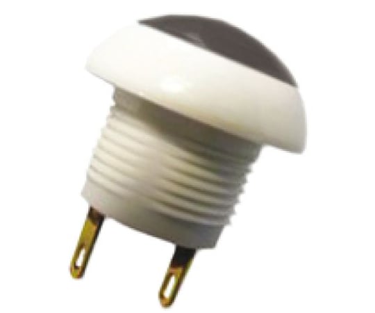 押しボタンスイッチ 5 A @ 28 V dc モーメンタリ パネルマウント 双極双投（DPDT） 12mm IP64 P9-113192
