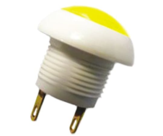 押しボタンスイッチ 5 A @ 28 V dc モーメンタリ パネルマウント 単極双投（SPDT） 12mm IP64 P9-113194