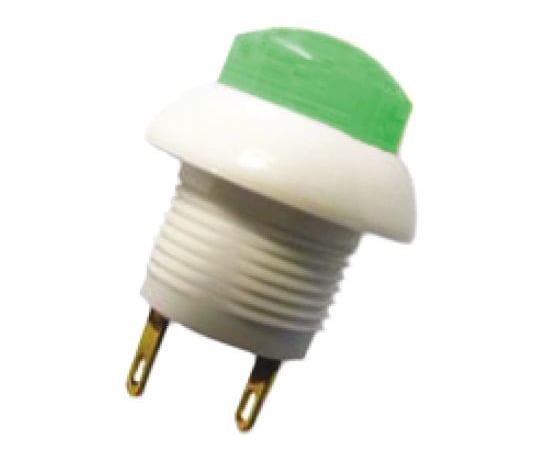 押しボタンスイッチ 5 A @ 28 V dc モーメンタリ パネルマウント 双極双投（DPDT） 12mm IP64 P9-213195