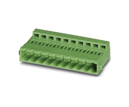クランプ金具 COMBICON ICCシリーズ 5.08mmピッチ 15極 緑 1箱（50個入） 1823749