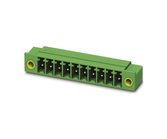 クランプ金具 COMBICON ICCシリーズ 5.08mmピッチ 24極 緑 1箱（50個入）