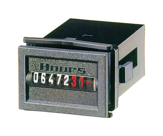 アワーメーター パネル取り付け 7桁