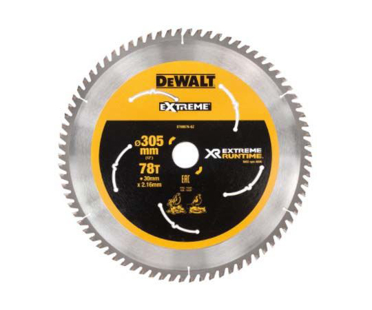 Dewalt 丸のこぎり替刃 刃直径305mm