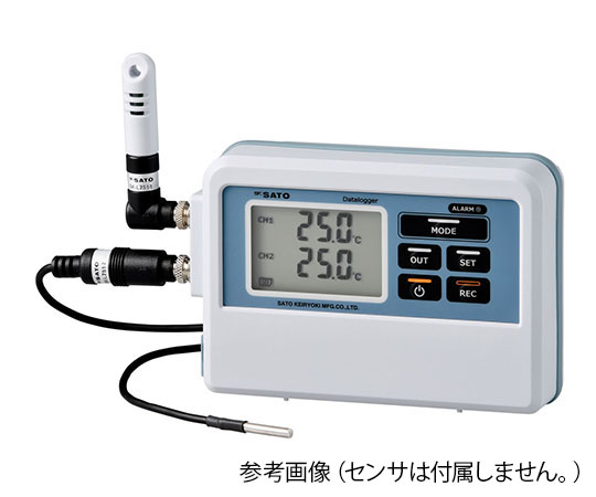 2ch温度データロガー（指示計のみ）　記憶計　SK-L751