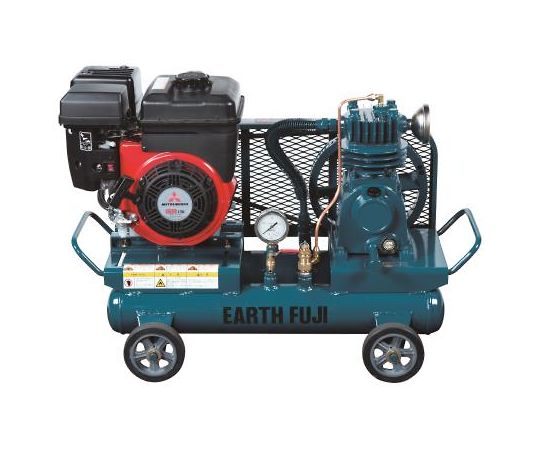 0.75kw エアーコンプレッサー(エンジン付・タンク 9L) EA116FF-1A