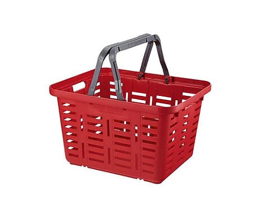 465x385x280mm/27L バスケット(赤/4個)