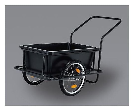 1270x700x780mm/100kg ﾌﾟﾗﾊﾞｹｯﾄ付リヤカー