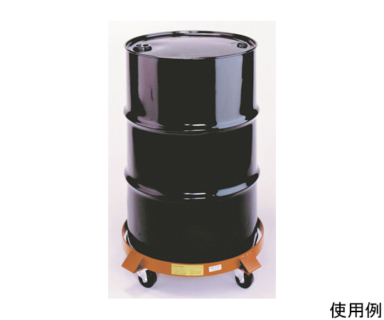 エスコ ドラムキャリー φ610mm/55ガロン EA520W-14 (64-2216-57)-