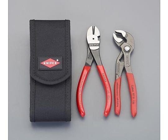 ２本組 プライヤーセット(ﾎﾟｰﾁ付)