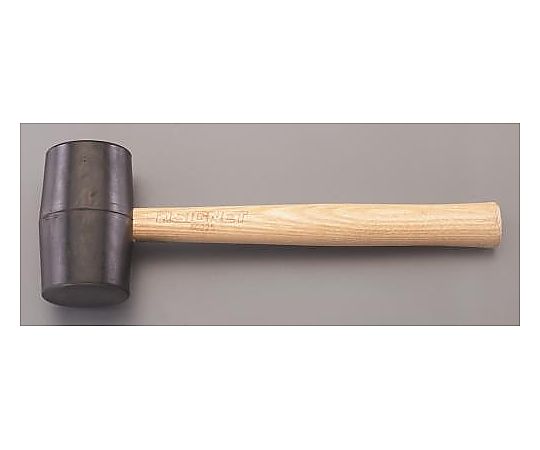 680g/65x340mm ゴムハンマー(黒)