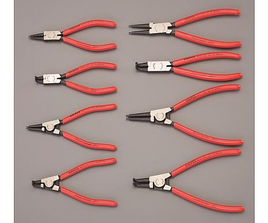 ８本組 スナップリングプライヤー(軸･穴用)