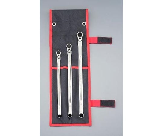 3本組/10-14mm 超ﾛﾝｸﾞﾗﾁｪｯﾄﾒｶﾞﾈﾚﾝﾁ(首振型)