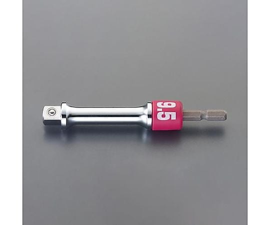 3/8"DRx1/4"HEX ソケットアダプター(ﾛﾝｸﾞ)