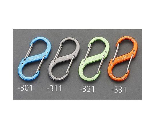 90x41mm Ｓｶﾝｽﾅｯﾌﾟﾌｯｸ(ｱﾙﾐ製/ｵﾚﾝｼﾞ)