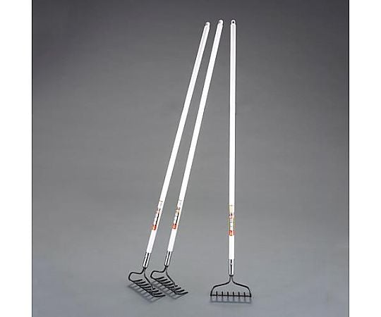 195x1340mm ガーデンレーキ(ｱﾙﾐ柄/3本組)