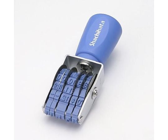 ４号 回転日付印(欧文５連･ｺﾞｼｯｸ体)