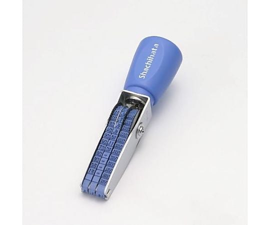 ６号３連 回転日付印(欧文３連･ｺﾞｼｯｸ体)