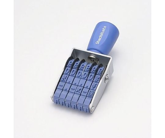 ２号 回転印(欧文6連･ｺﾞｼｯｸ体)