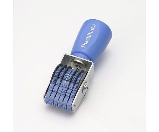 ５号 回転印(欧文6連･ｺﾞｼｯｸ体)