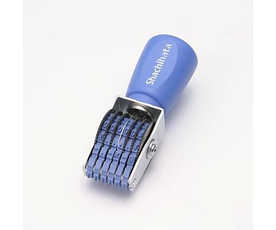 ６号 回転印(欧文6連･ｺﾞｼｯｸ体)