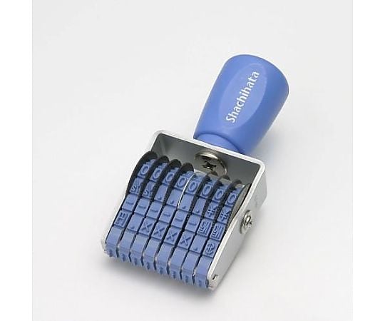 ３号 回転印(欧文8連･ｺﾞｼｯｸ体)