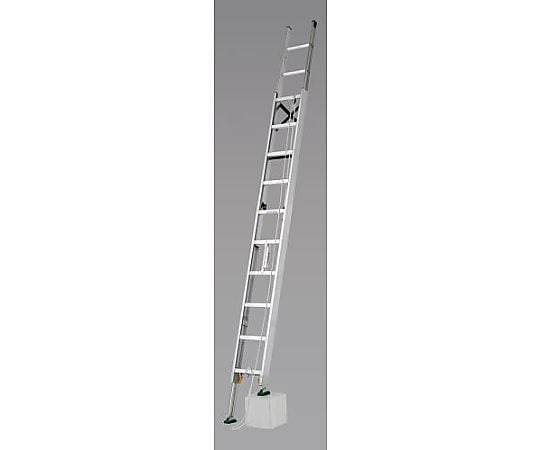 5.36-5.68m 二連はしご(伸縮脚/ｱﾙﾐ製)