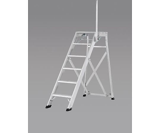 1.00m/4段 作業台(手掛かり棒/折畳式)