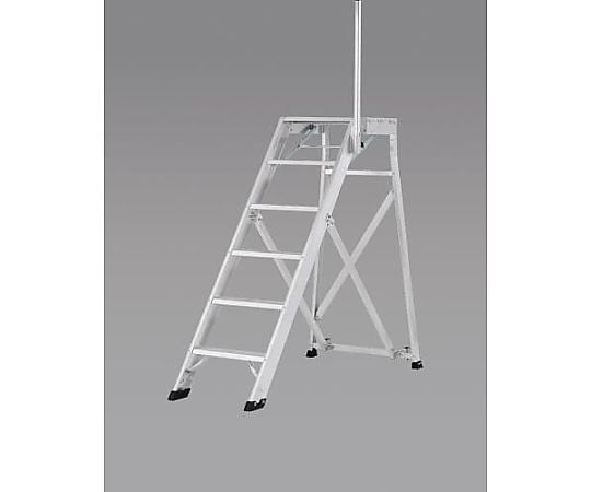 1.75m/7段 作業台(手掛かり棒/折畳式)